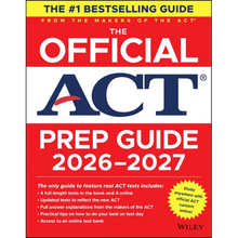 The Official ACT Prep Guide 2026-2027: Book + Online