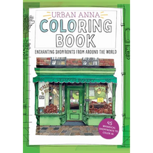 Urban Anna Coloring Book: Enchanting Shopfronts from Around the World