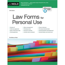 Law Forms for Personal Use