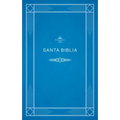 Rvr 1960 Biblia Económica de Evangelismo, Azul Tapa Rústica
