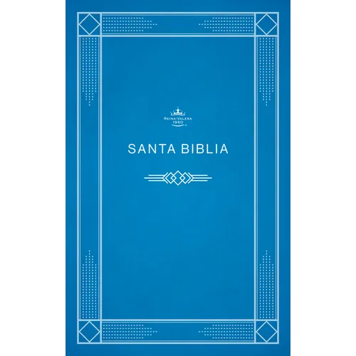 Rvr 1960 Biblia Económica de Evangelismo, Azul Tapa Rústica