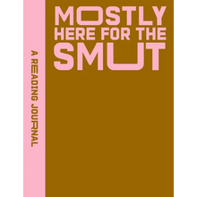 A Reading Journal: Mostly Here for the Smut: Romantasy Reading Journal, Book Review Log, Track Your Reading Progress, A5 Reading Log Notebook