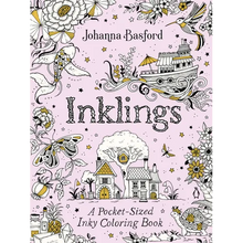Inklings: A Pocket-Sized Inky Coloring Book