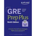 GRE Prep Plus, Ninth Edition (2025): Includes 6 Practice Tests, 1500+ Practice Questions + Online Access to a 500+ Question Bank, Video Tutorials, and